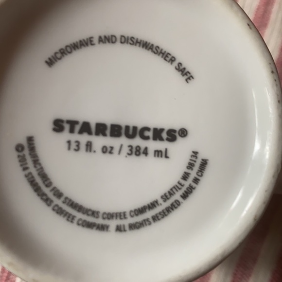 Starbucks Cross my Heart  Mug - Picture 2 of 4